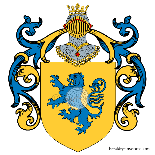 Coat of arms of family Caracciolo Pisquizi