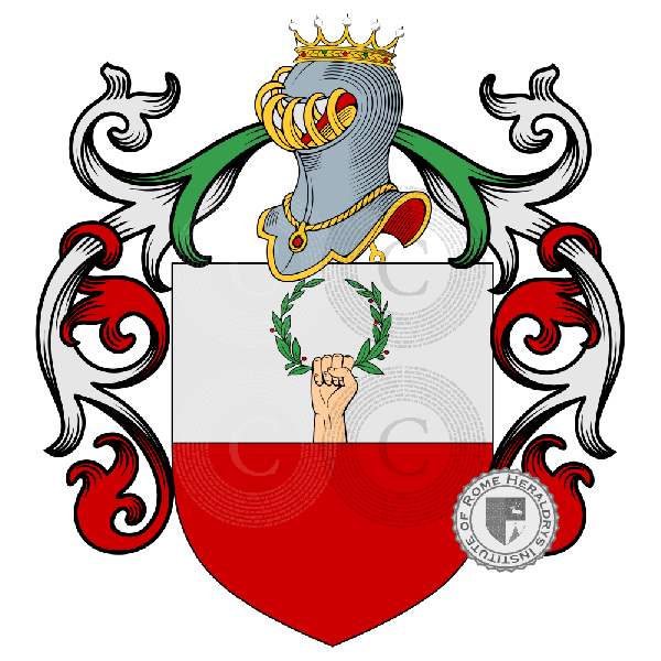 Coat of arms of family Scarpis