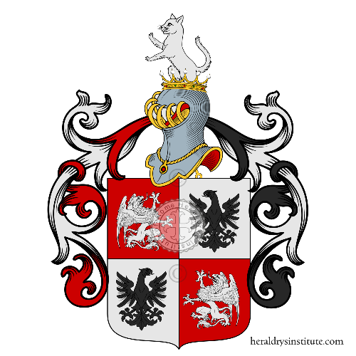 Coat of arms of family Scorza