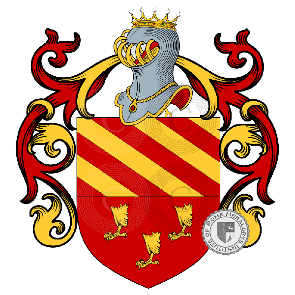 Coat of arms of family Dalle