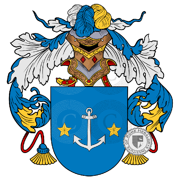 Coat of arms of family Geronimo, Gerònimo