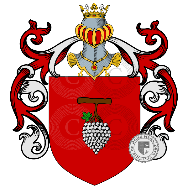 Coat of arms of family Raisini