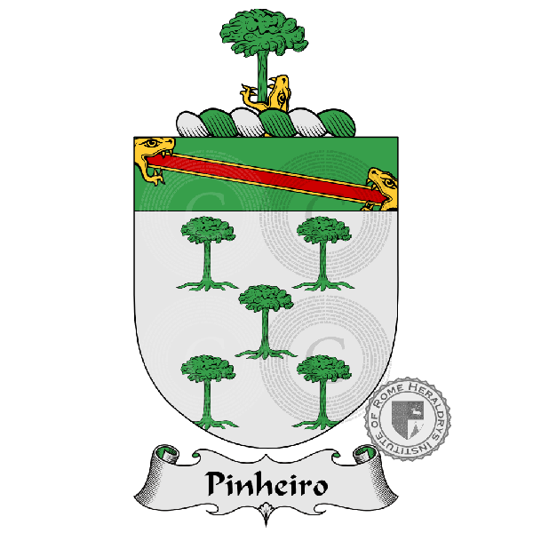 Wappen der Familie Pinheiro