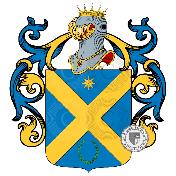 Coat of arms of family Muzzi
