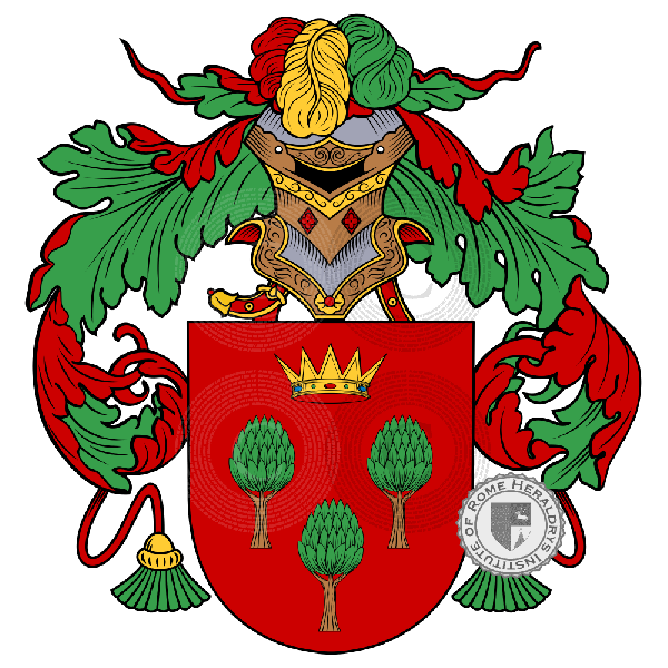 Wappen der Familie Bencomo