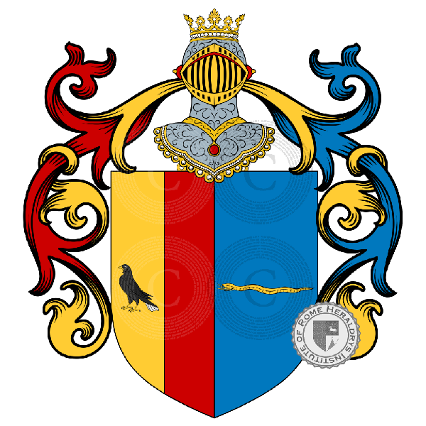 Coat of arms of family Balsamo Viperano