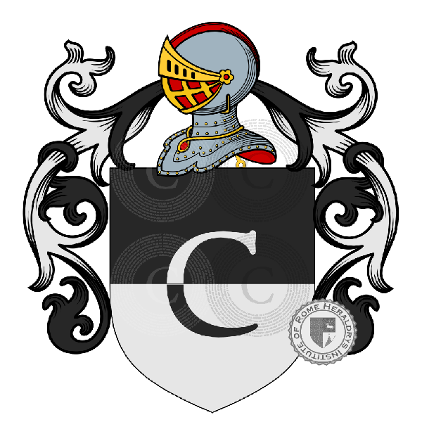 Coat of arms of family Cattafi