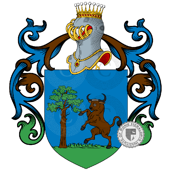 Coat of arms of family Buttinoni