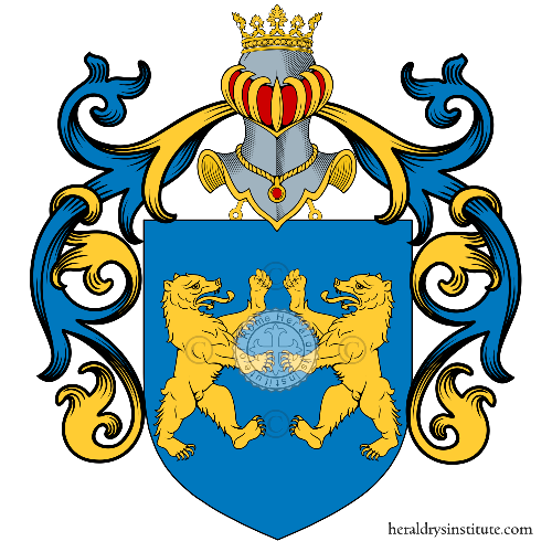 Coat of arms of family Orseolo   ref: 883306