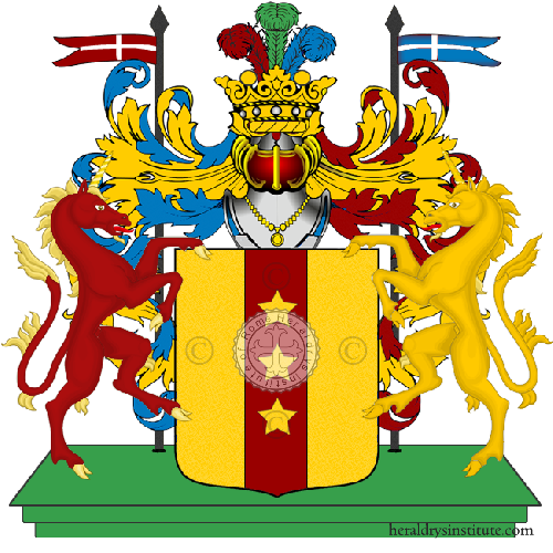 Coat of arms of family Castriotti