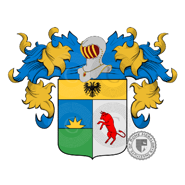 Wappen der Familie Pierucci   ref: 3118