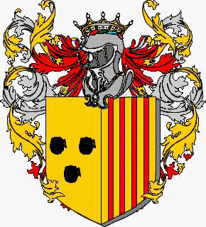 Coat of arms of family Pignatelli d