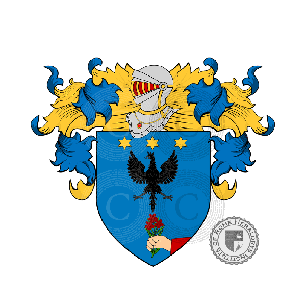 Coat of arms of family Marzolo