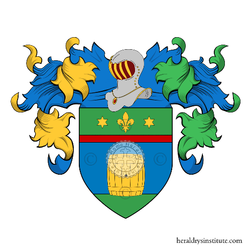 Wappen der Familie Barillari Salvaterra
