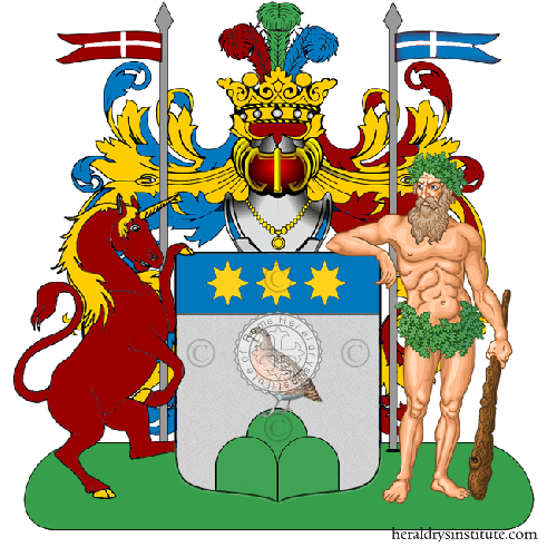 Coat of arms of family Quagliato