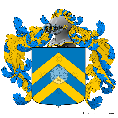 Coat of arms of family Sanità   ref: 3553