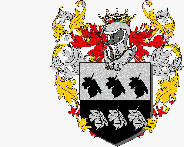 Coat of arms of family Ascheri