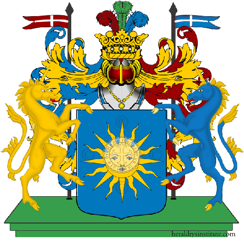 Wappen der Familie Solito de solis   ref: 3766