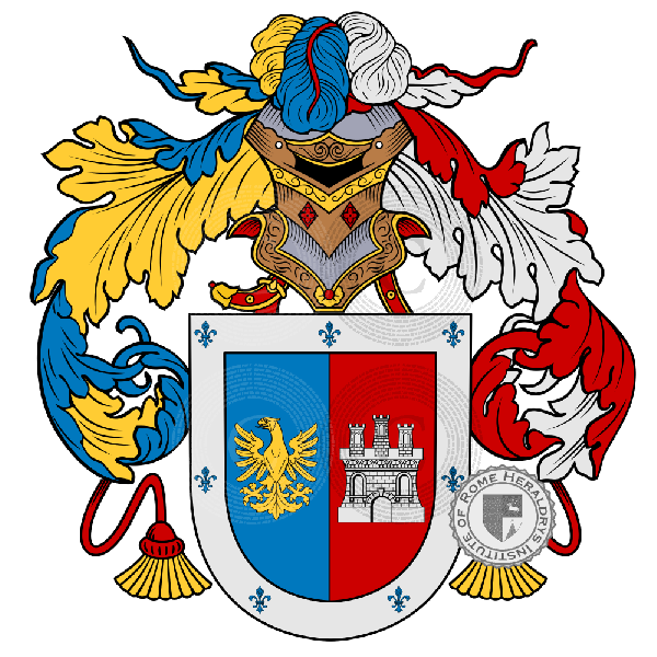 Coat of arms of family Rascón