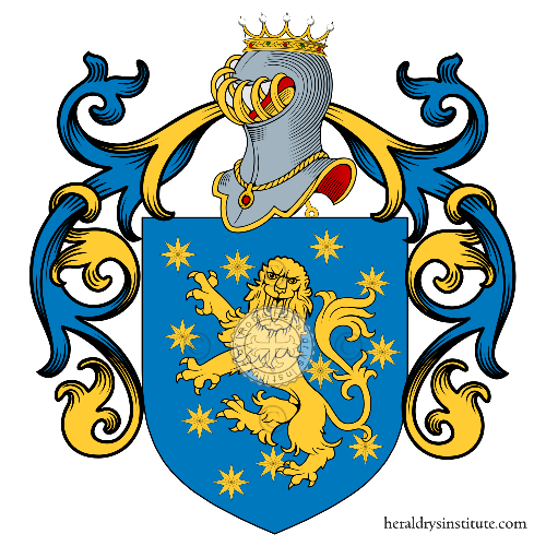 Coat of arms of family Beccanugi
