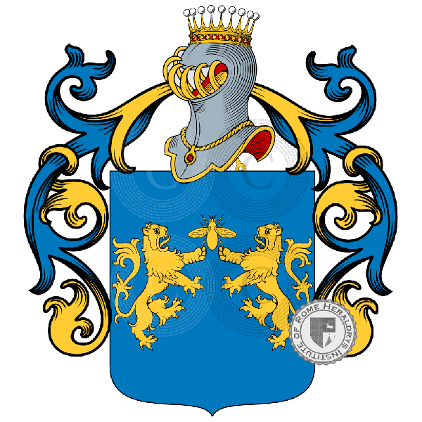 Coat of arms of family Mosconi de Fugaroli