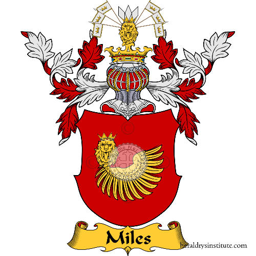 Coat of arms of family Miles