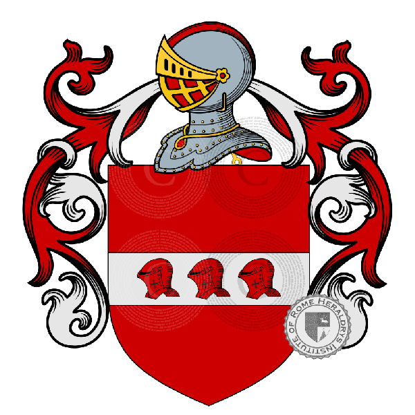 Coat of arms of family Mascheretti