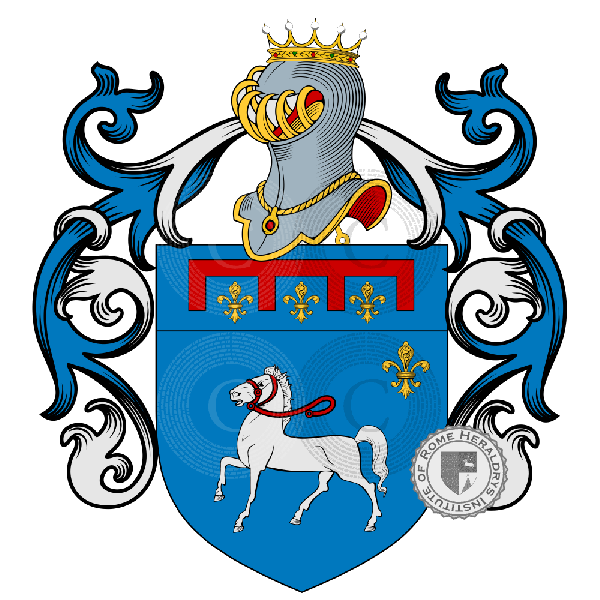 Escudo de la familia Cavallini