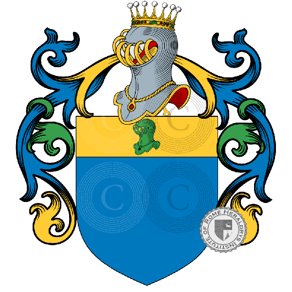 Wappen der Familie Modica, Moac