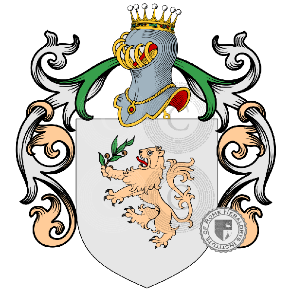 Coat of arms of family Modica di San Giovanni
