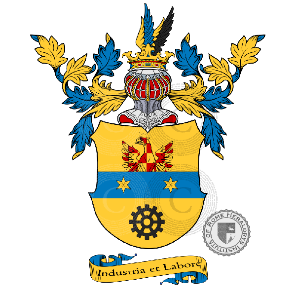 Wappen der Familie Oberleitner, Oberleiter