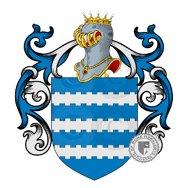 Coat of arms of family Bagarotti