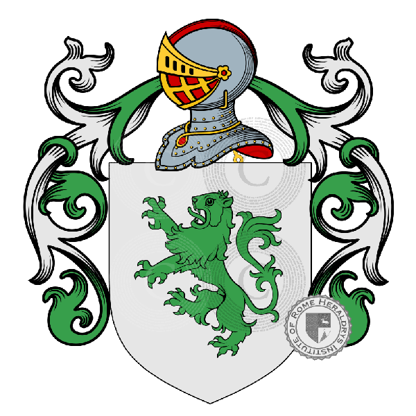 Coat of arms of family Mettica
