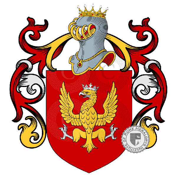 Coat of arms of family Danthon