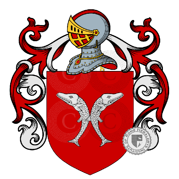 Coat of arms of family Danto