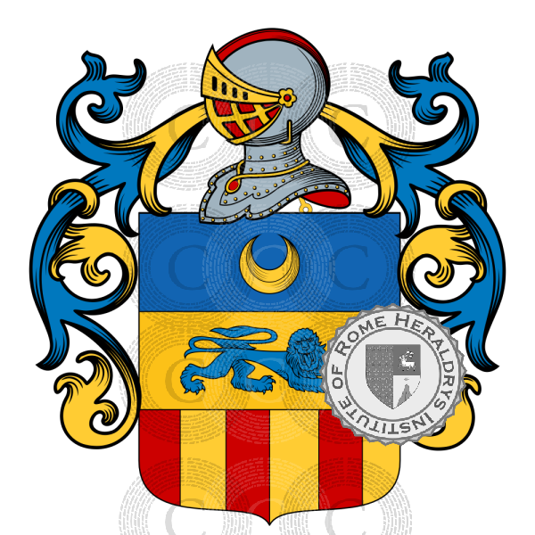 Coat of arms of family Notargiacomo