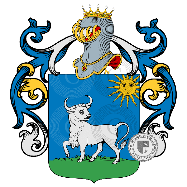 Coat of arms of family Bosi