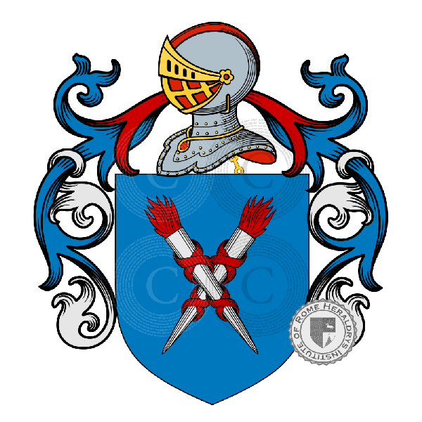 Coat of arms of family Giacomo   ref: 883664
