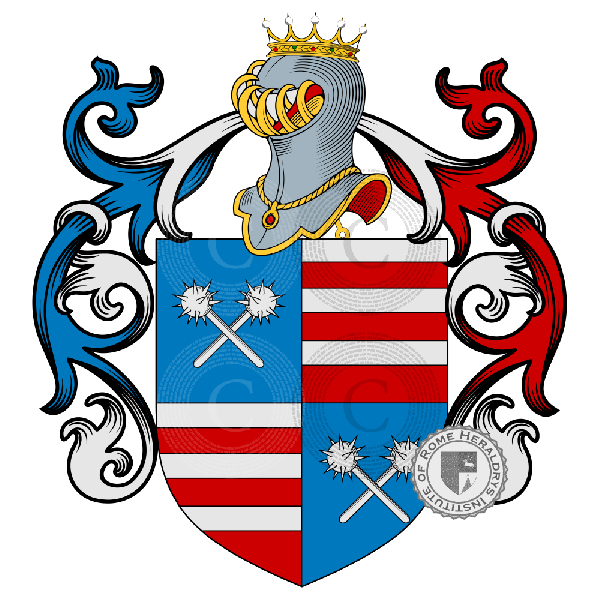 Coat of arms of family Pontani