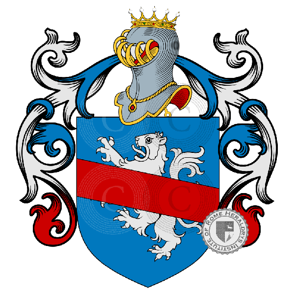 Coat of arms of family Vercelli