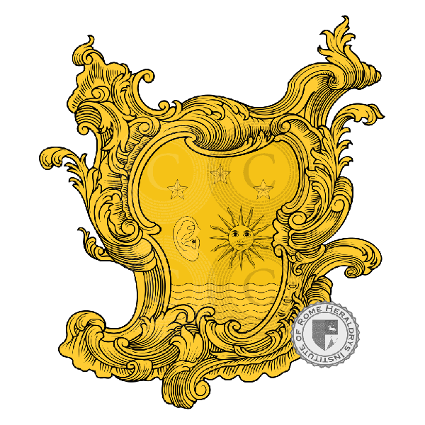 Coat of arms of family Recchia