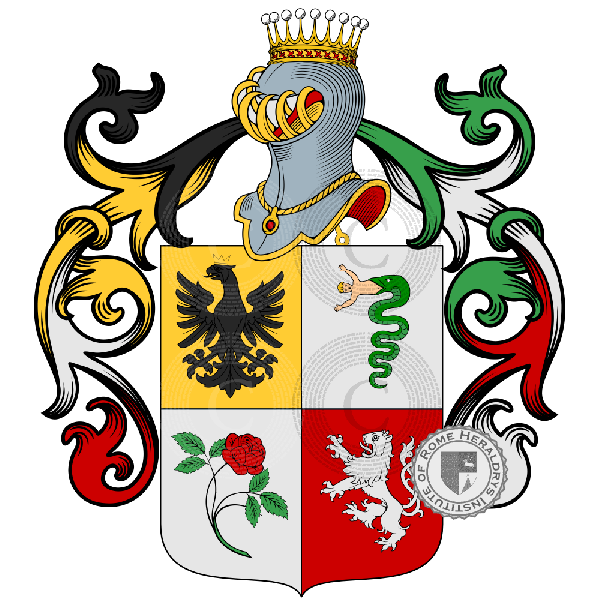 Wappen der Familie Salvotti