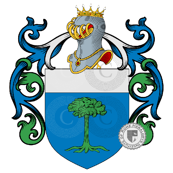 Coat of arms of family Brillo