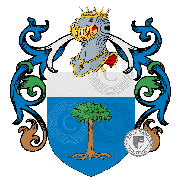 Coat of arms of family Lidonnici