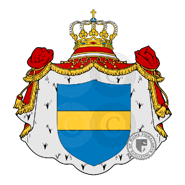 Coat of arms of family Telesio