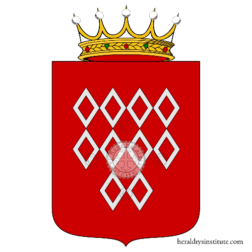 Coat of arms of family Quincij, Quinci