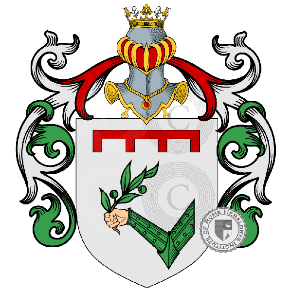Coat of arms of family Mosca
