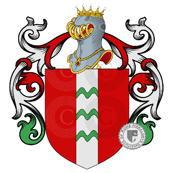 Coat of arms of family Bianca