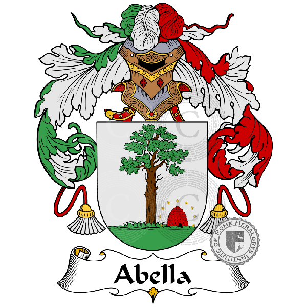 Escudo de la familia Abella