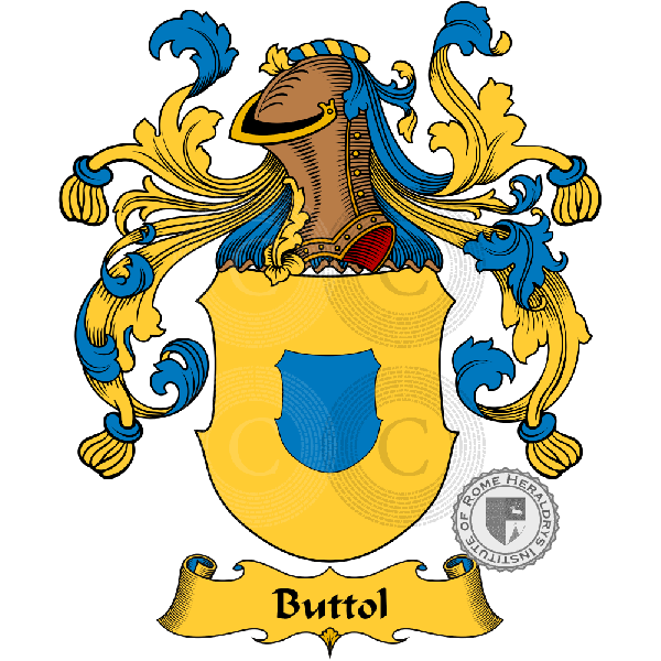 Coat of arms of family Buttol